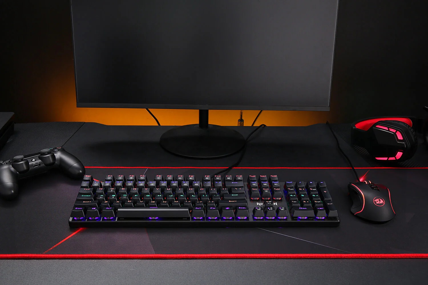Redragon K608 Valheim Rainbow Mechanical Gaming Keyboard