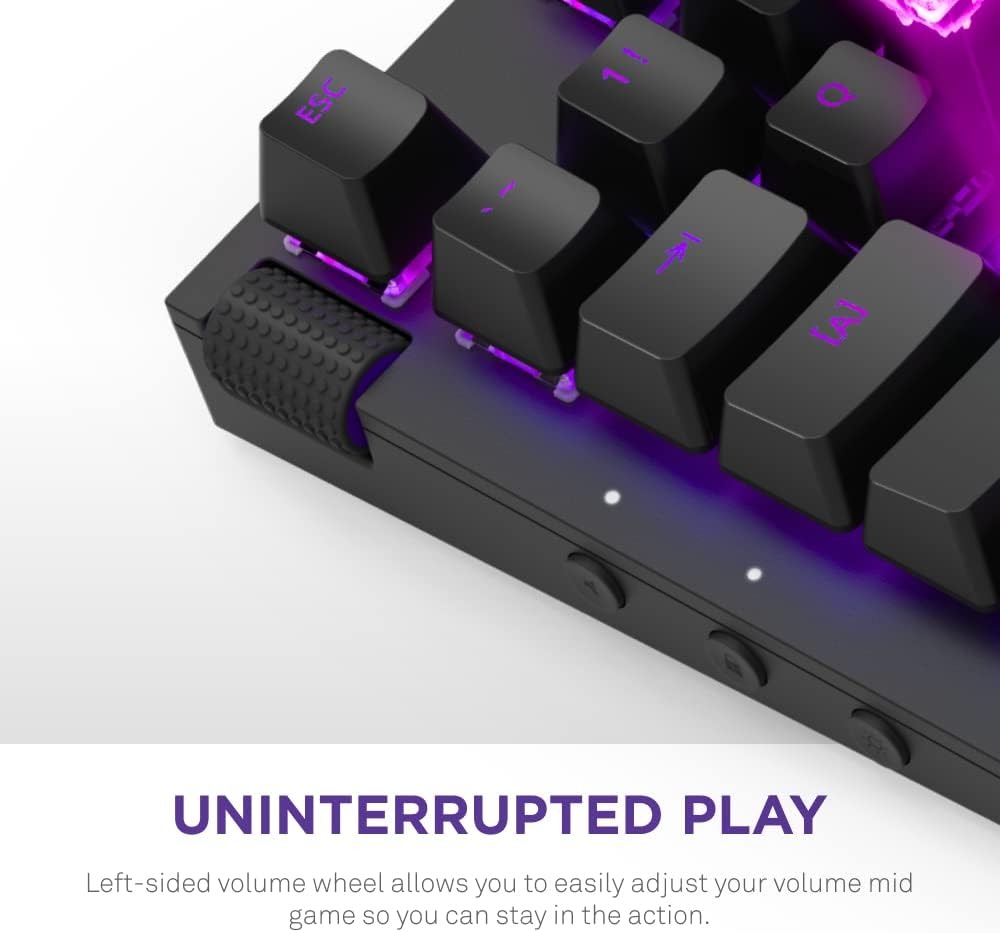 NZXT Function RGB Black Wired Mechanical Gaming Keyboard