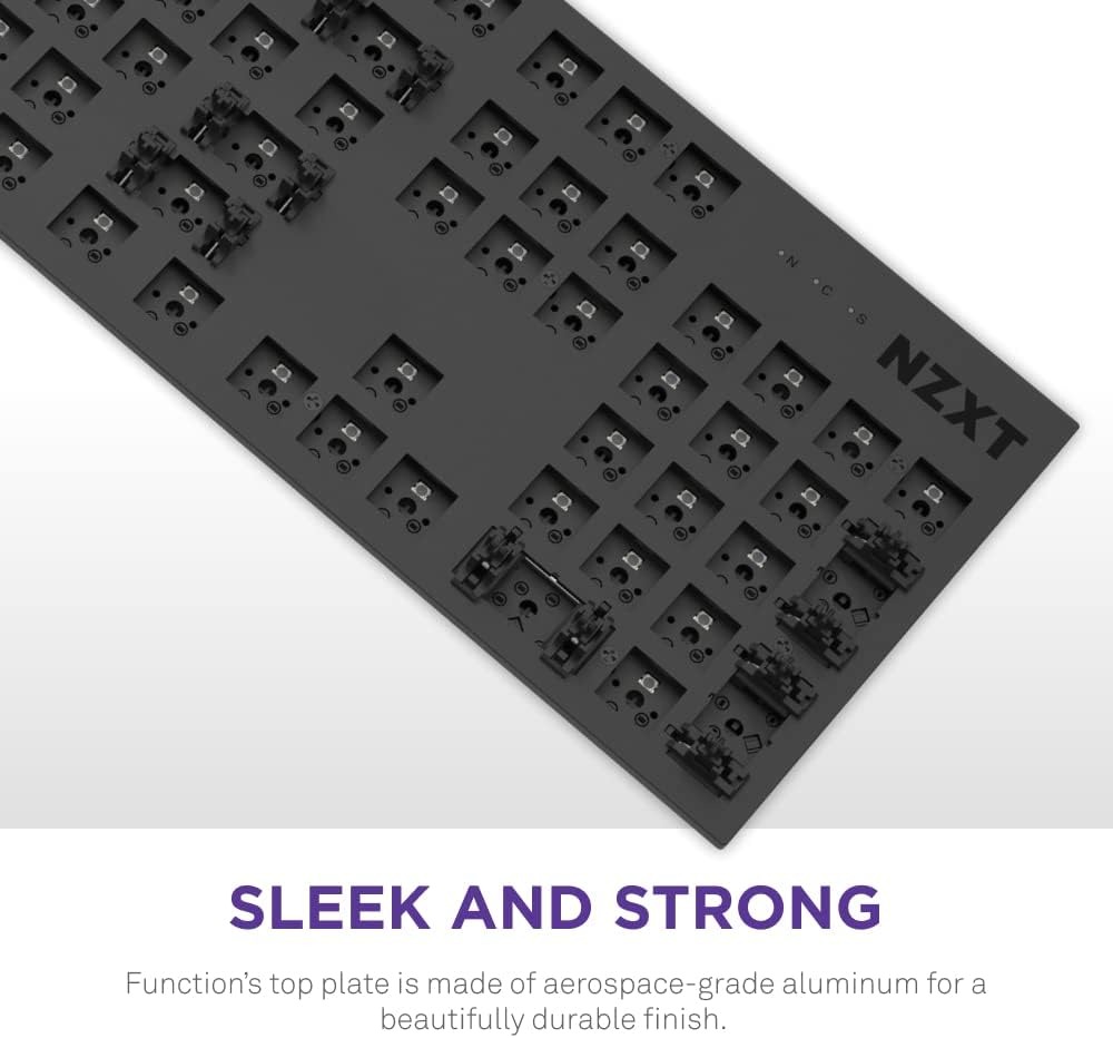 NZXT Function RGB Black Wired Mechanical Gaming Keyboard