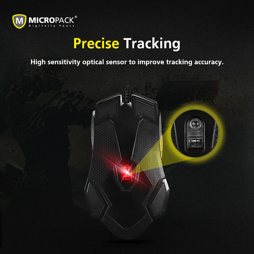 Micropack GM-06 Black Gaming Mouse