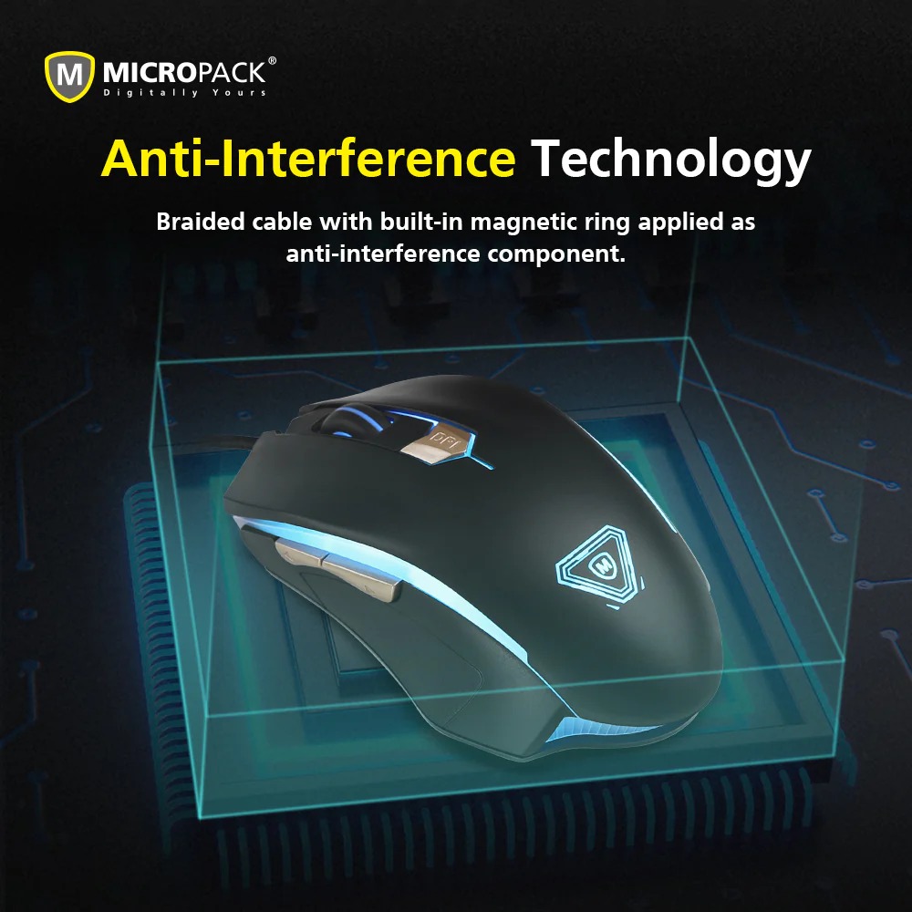 Micropack GM-06 Black Gaming Mouse