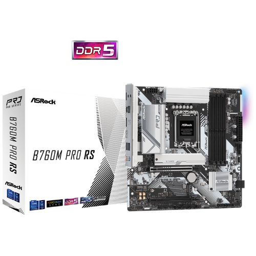 ASRock B760M Pro RS DDR5 mATX Motherboard