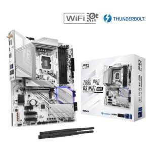 ASRock Z890 Pro RS WiFi White LGA1851 DDR5 ATX Motherboard