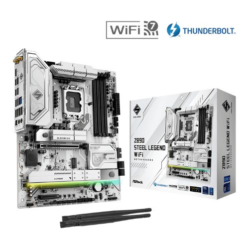ASRock Z890 Steel Legend WiFi LGA1851 DDR5 ATX Motherboard