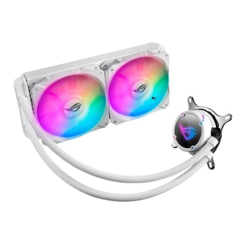 ASUS ROG Strix LC 240 RGB White Edition All-in-One Liquid CPU Cooler
