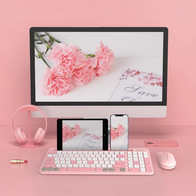 Micropack KM-238W Antibacterial Keyboard & Mouse Wireless Combo