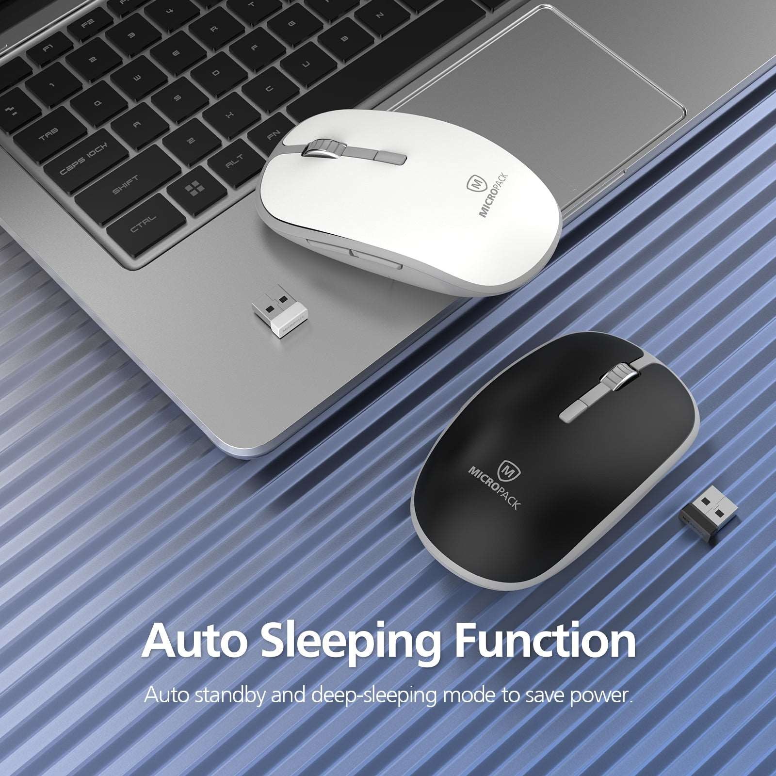 Micropack MP-729B Dual Mode Wireless Silent Mouse