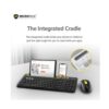 Micropack KM-238W Antibacterial Keyboard & Mouse Wireless Combo