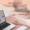Micropack MS-201W Dual Mode Wireless Soft Silicon Silent Mouse - Image 4