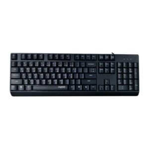 Rapoo NK1900 Wired Black Keyboard