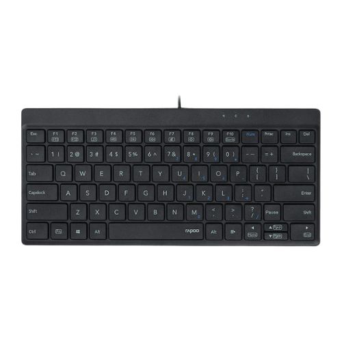 Rapoo NK8000 Black Wired Multimedia Keyboard