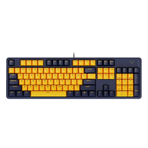Rapoo V500PRO Backlit Wired Yellow-Blue Mechanical Gaming Keyboard