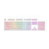 Redragon A130 White Keycaps Mod Kit Cherry MX Style Mechanical Gaming Keyboard