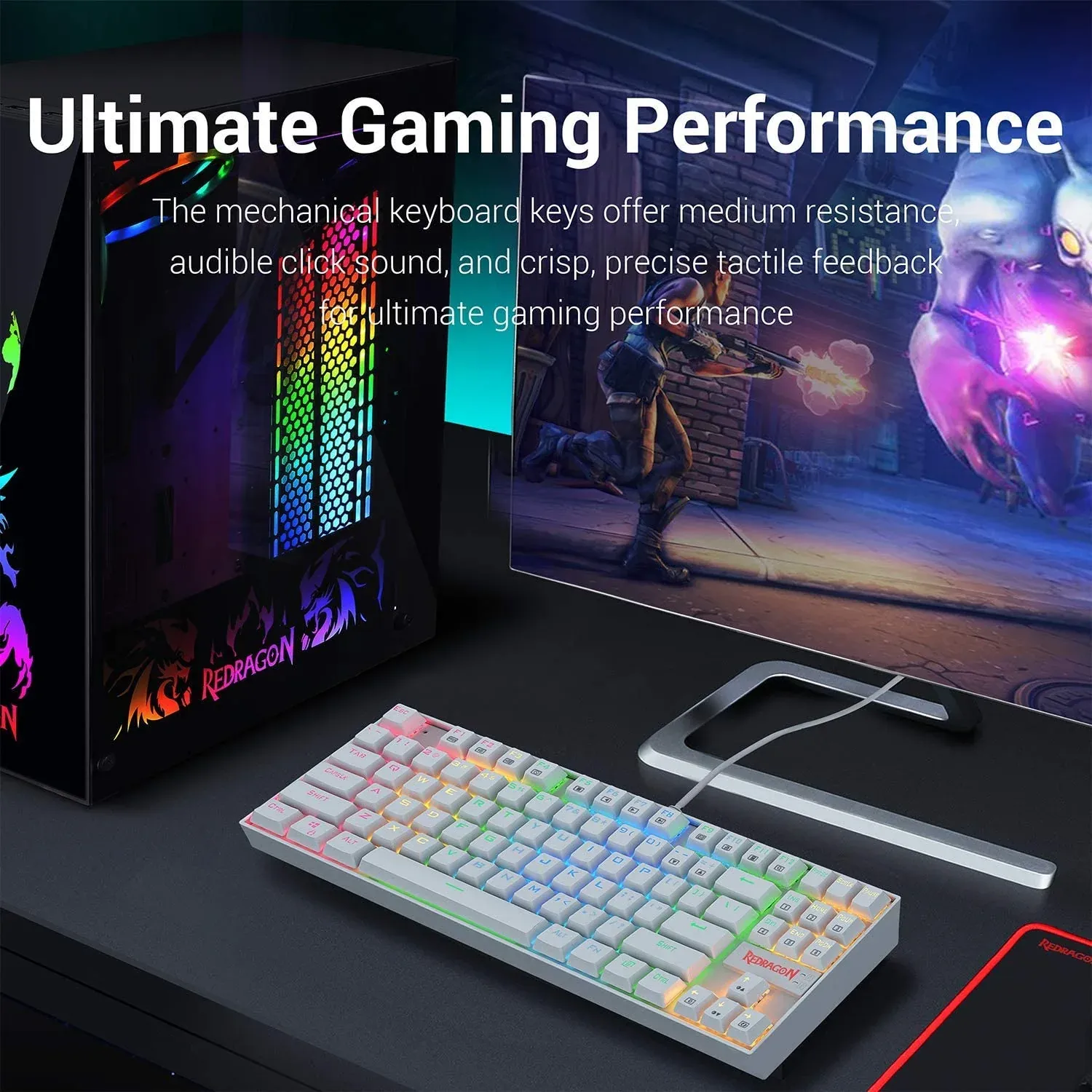Redragon K552 KUMARA RGB Mechanical Gaming Keyboard