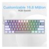 Redragon K617 Fizz Rgb Mechanical Gaming Keyboard