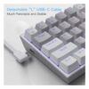 Redragon K617 Fizz Rgb Mechanical Gaming Keyboard