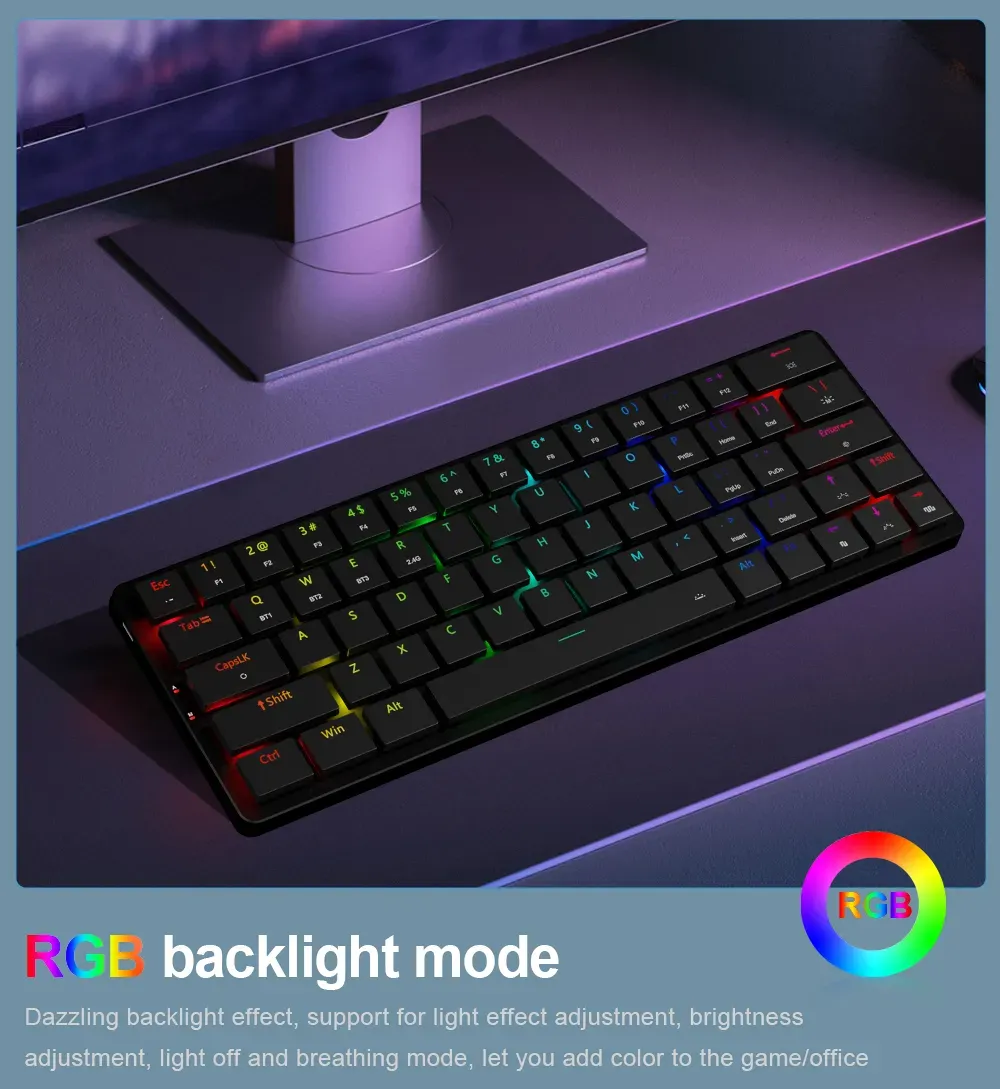 Redragon K624 ELISE Pro RGB Mechanical Gaming Keyboard