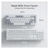Redragon K631 Castor 65% Wired RGB Gaming Keyboard