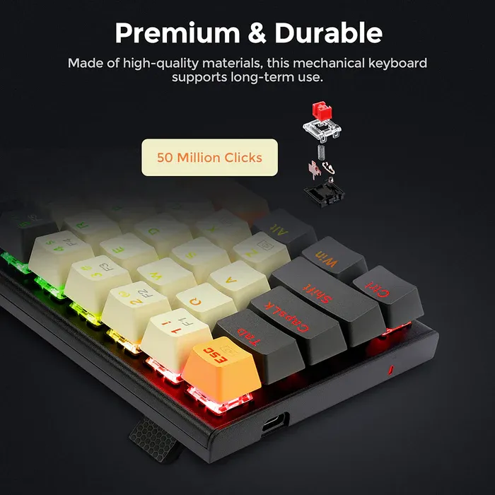 Redragon K633CGO-RGB Ryze Mechanical Gaming Keyboard