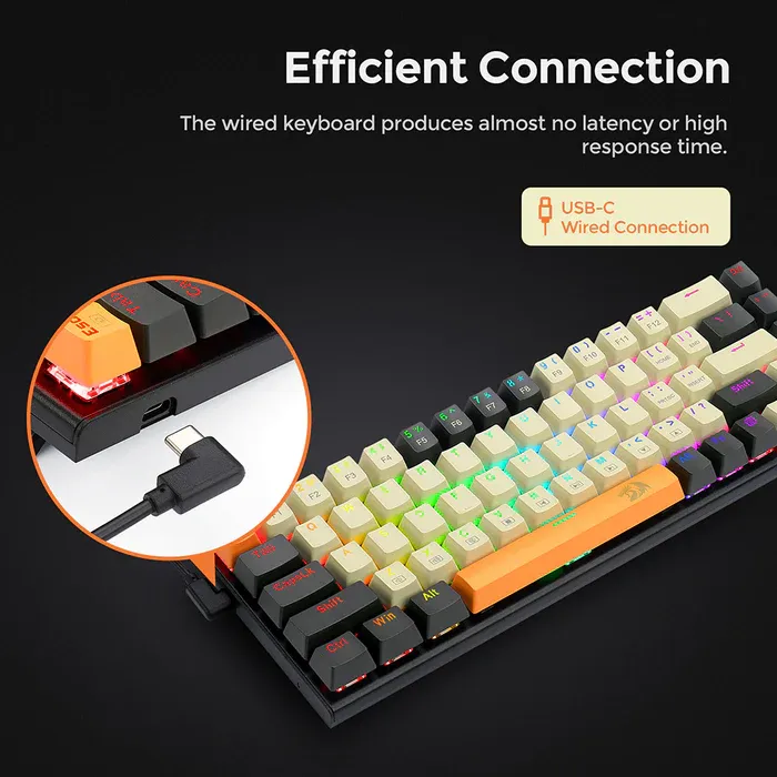 Redragon K633CGO-RGB Ryze Mechanical Gaming Keyboard