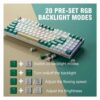 Redragon K643 94-keys RGB Wireless Tri-modes Mechanical Gaming Keyboard