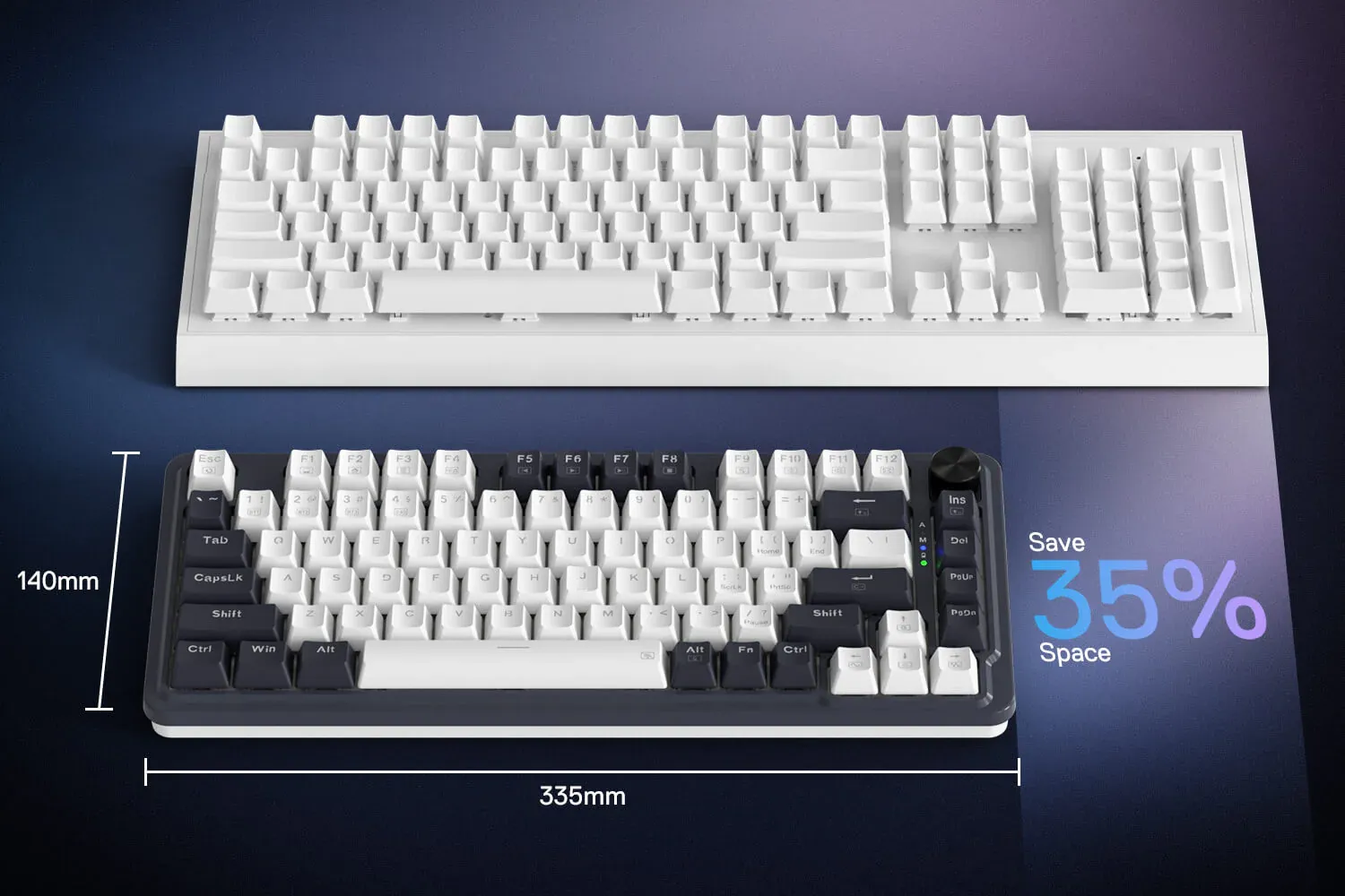 Redragon UCAL K673 PRO RGB Mechanical Gaming Keyboard
