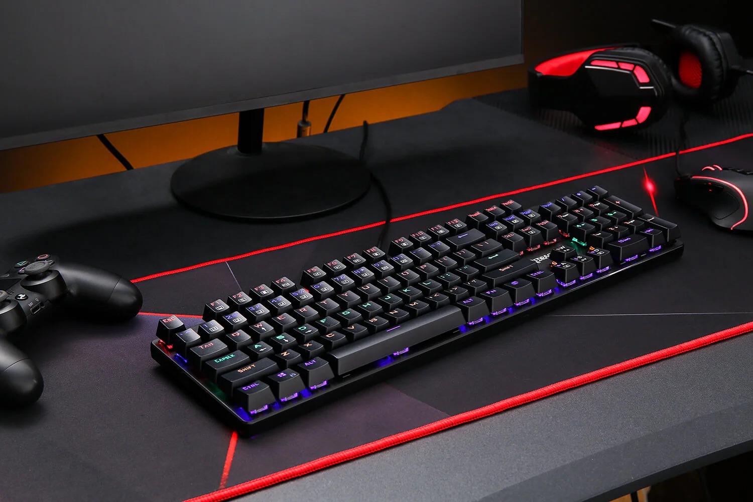 Redragon K608 Valheim Rainbow Mechanical Gaming Keyboard