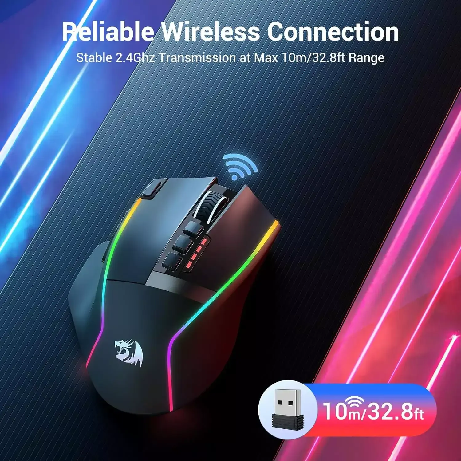 Redragon SWAIN M915 RGB Wired Gaming Mouse