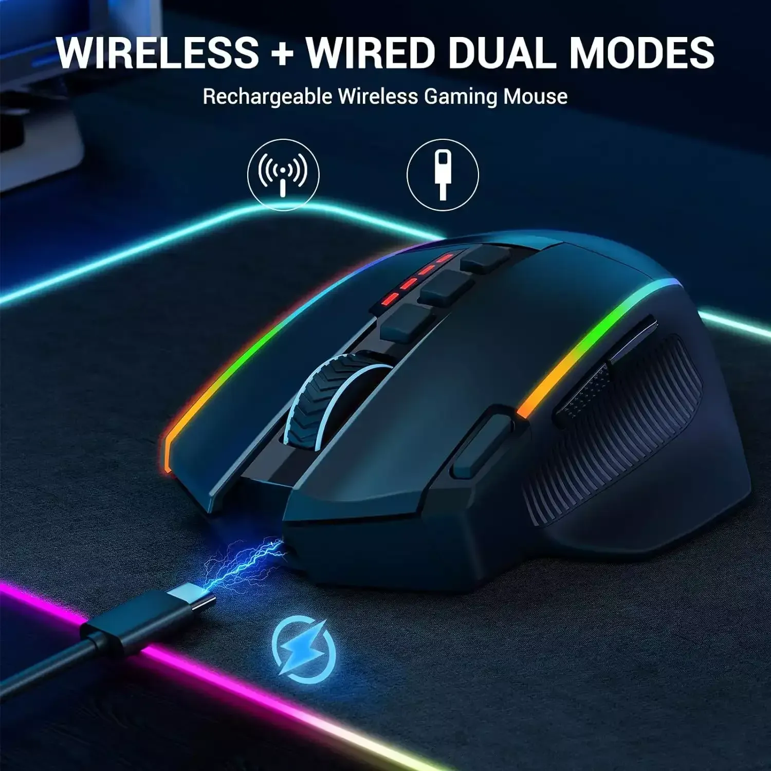 Redragon SWAIN M915 RGB Wired Gaming Mouse