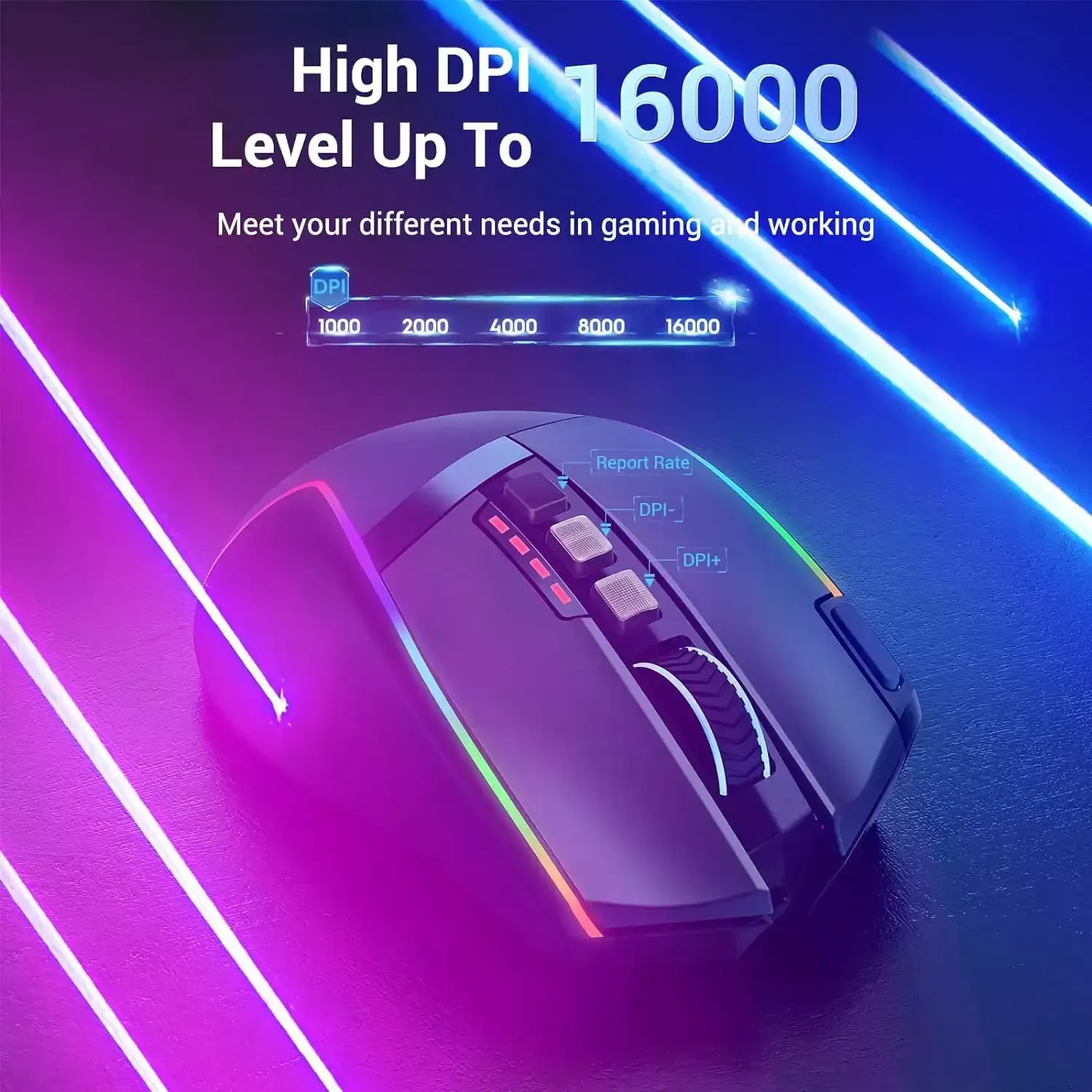 Redragon SWAIN M915 RGB Wired Gaming Mouse