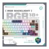 Royal Kludge RK H81 RGB Tri-Mode Hot-Swappable Mechanical Gaming Keyboard