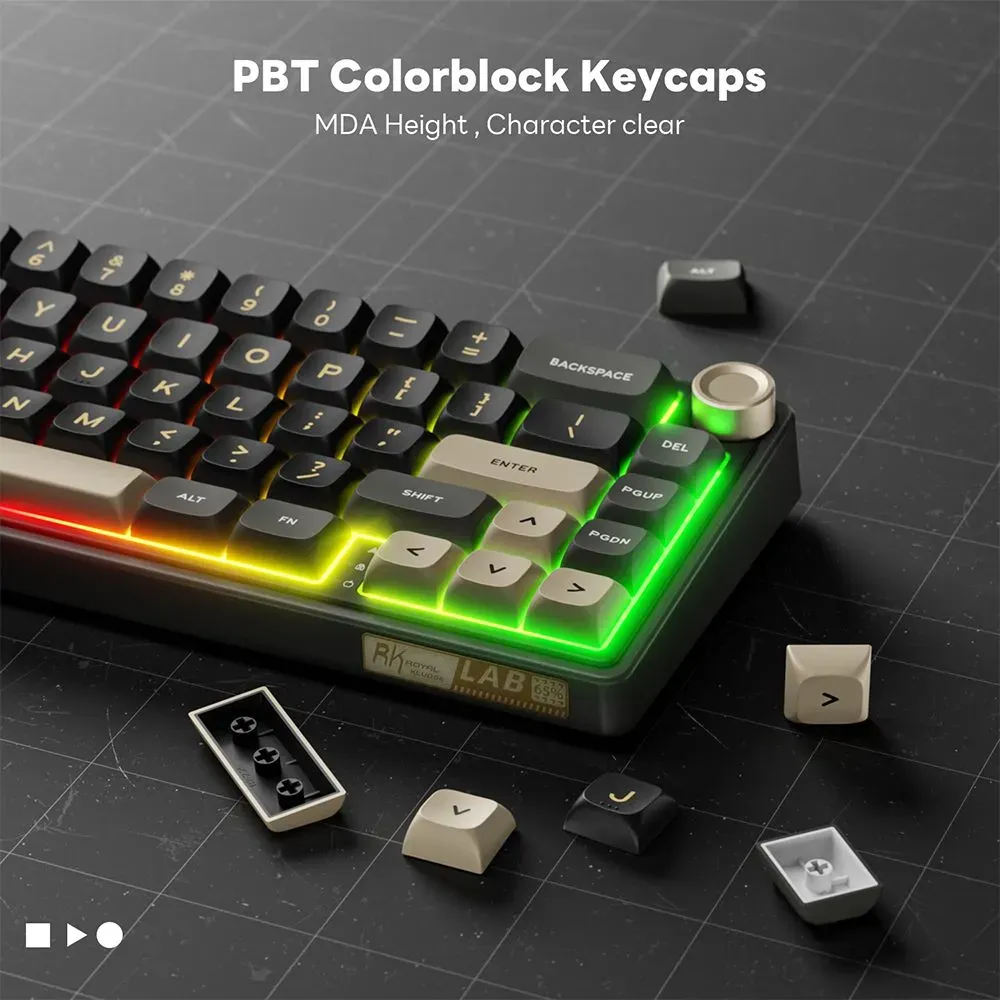 Royal Kludge RK R65 RGB Hotswappable Mechanical Keyboard