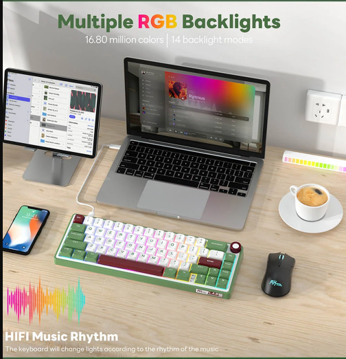 Royal Kludge RK R65 RGB Hotswappable Mechanical Keyboard