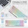 Royal Kludge RK100 Tri Mode Hot swappable Wireless Gaming Keyboard