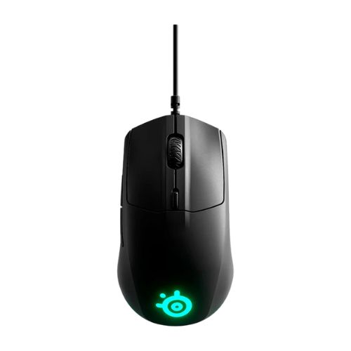 SteelSeries Rival 3 TrueMove Sensor Prism Lighting Wired Gaming Mouse