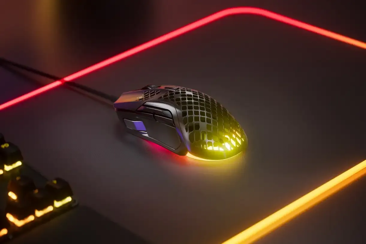SteelSeries Aerox 5 Ultra Lightweight RGB Gaming Mouse