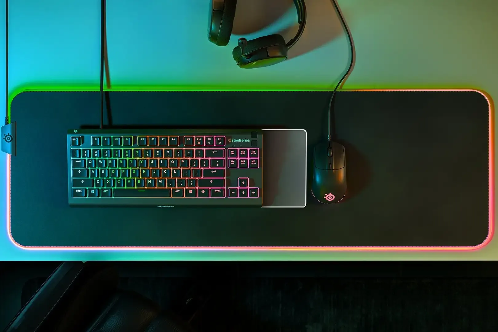 SteelSeries Apex 3 TKL RGB Water Resistant Mechanical Gaming Keyboard