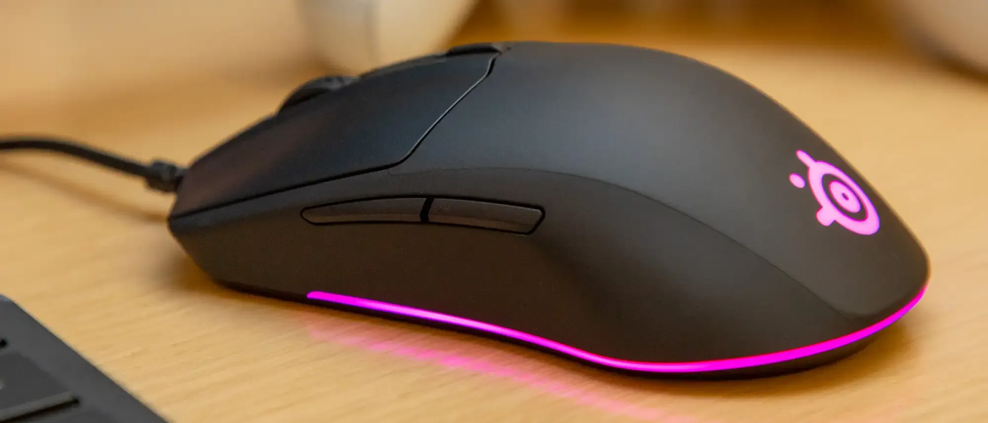 SteelSeries Rival 3 TrueMove Sensor Prism Lighting Wired Gaming Mouse