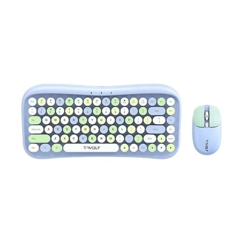 T-Wolf TF660 Wireless Keyboard Mouse Combo