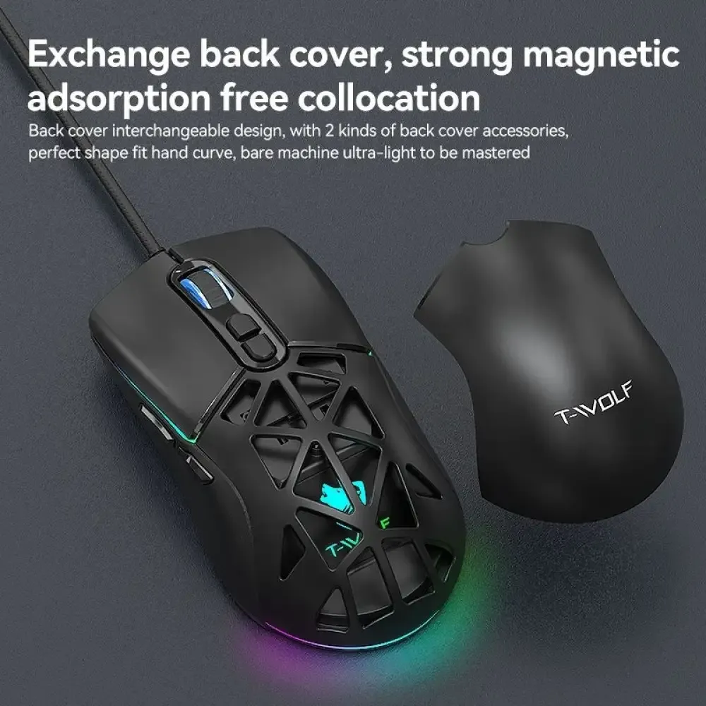 T-Wolf G520 Wired Gaming Mouse