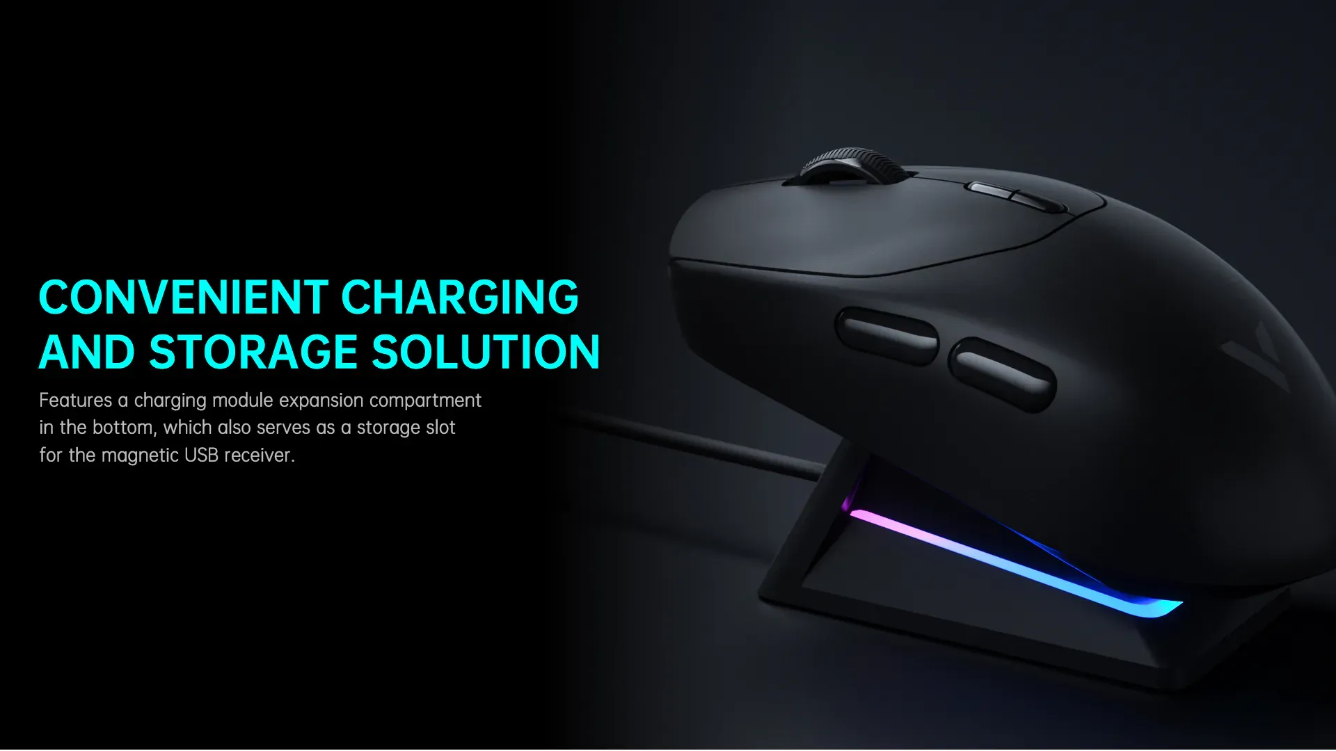 Rapoo VT1PRO Wireless Dual Mode Black Gaming Mouse