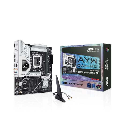 ASUS B860M AYW GAMING WIFI LGA 1851 Micro-ATX Motherboard