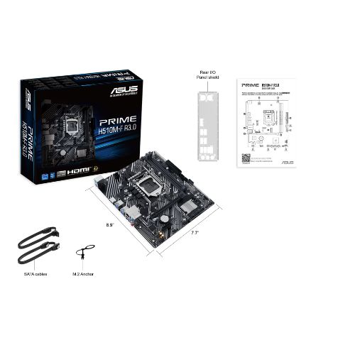 ASUS PRIME H510M-F R3.0 LGA1200 Micro-ATX Motherboard