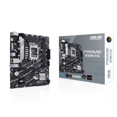 Asus PRIME B760M-K D4 mATX Motherboard