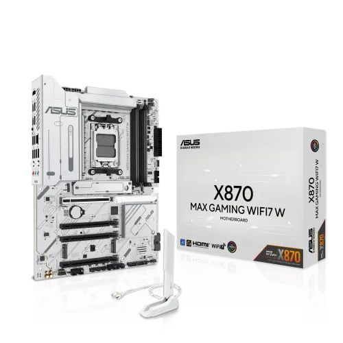 Asus X870 MAX GAMING WIFI7 W AM5 ATX Motherboard