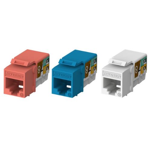 Hikvision DS-1CK6U90T Cat6 Unsheilded 90° Punch Down Keystone Jack
