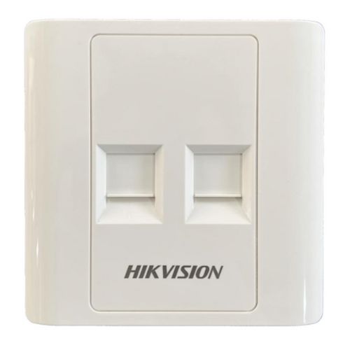 Hikvision DS-1FPA2 2-port Faceplate