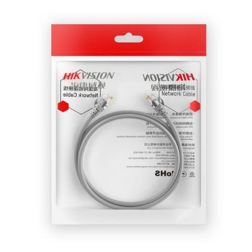 Hikvision DS-1NP6UEC0-GR CAT6 U/UTP Patch Cord Cable 0.5 Meter