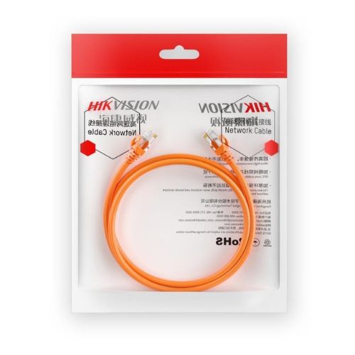 Hikvision DS-1NP6UEC0-OR 0.5M CAT6 U/UTP Patch Cord Cable