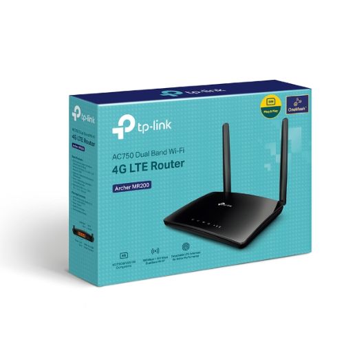 TP-Link Archer MR200 AC750 Dual Band 4G LTE Router